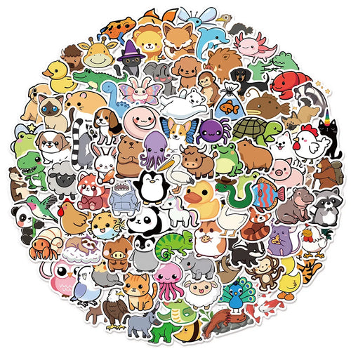 Kawaii Animal Sticker Pack — free gift
